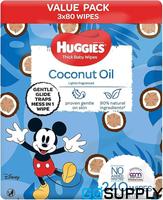 Huggies Thick Baby Wipes Coconut Oil - Pack 