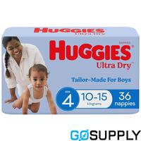 Huggies Ultra Dry for Boys (4 (10-15kg)) - Pack