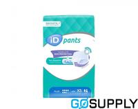 ID PANTS - Size: XS 50-70CM Absorbency: Plus - Packet (14 Single)
