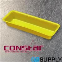 INJ PROCEDURE TRAY - Color: Yellow Capacity: 200ML Dimensions: 200MM - Packet (50 Single)