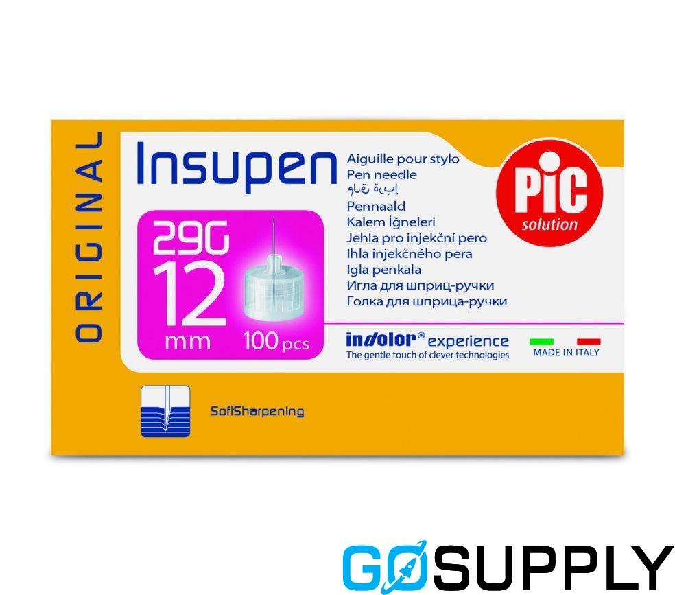 INSUPEN PEN NEEDLE - Gauge: 29G Length: 12MM