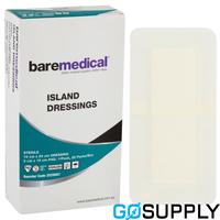 ISLAND DRESSING STERILE - Size: 10CM X 20CM - Packet (25 Single)