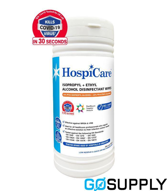 Isopropyl Disinfecting Wipes Canister 