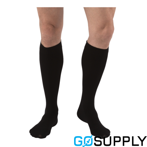 JOBST FORMEN CS - Size: Medium Color: Black Compression Level: 15-20 mmHg
