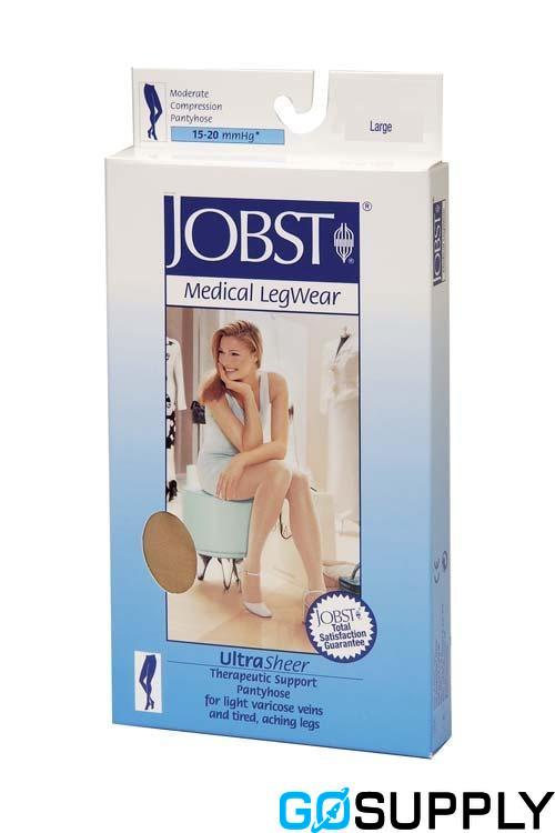 JOBST USHEER - Size: Large Color: Natural Length: Knee High Compression Level: 15-20