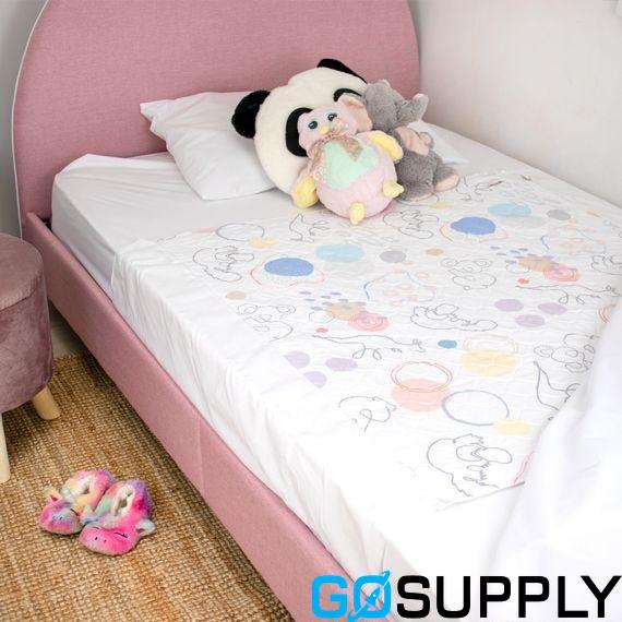 Joey Kids Printed Waterproof Bed Pad (Rosie) (King)