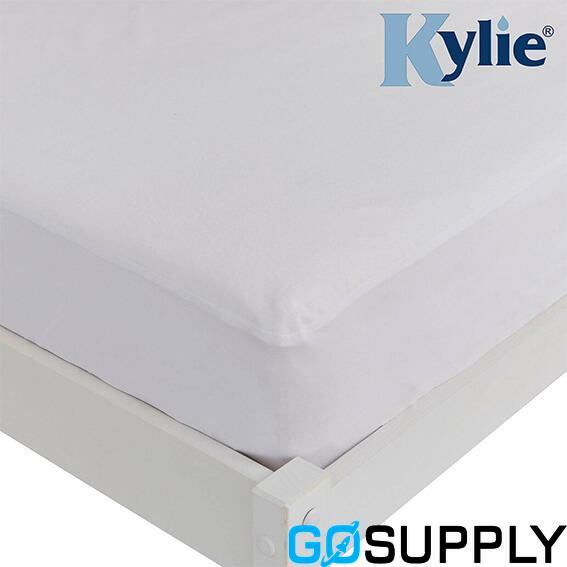 Kylie - Waterproof Fitted Mattress Cover - Single - x1