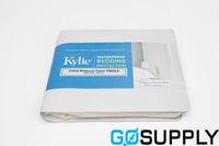 Kylie - Waterproof Fitted Mattress Cover - Single - x1