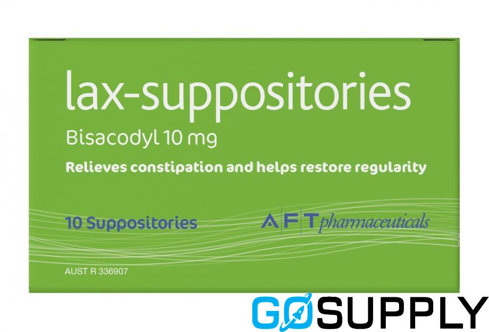 LAX SUPPOSITORIES - Dosage: 10MG
