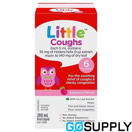 LITTLE COUGHS ORAL LIQUID - Volume: 100ML Flavour: Unflavoured