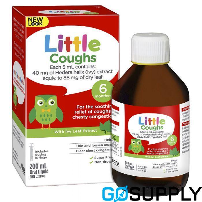 LITTLE COUGHS ORAL LIQUID - Volume: 200ML Flavour: Unflavoured