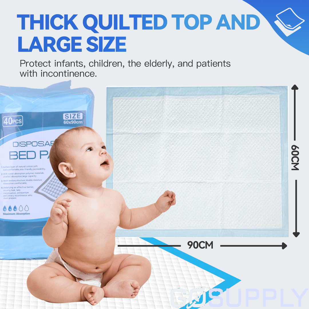 Living Today 90 x 60cm Adult Disposable Bed Underpads
