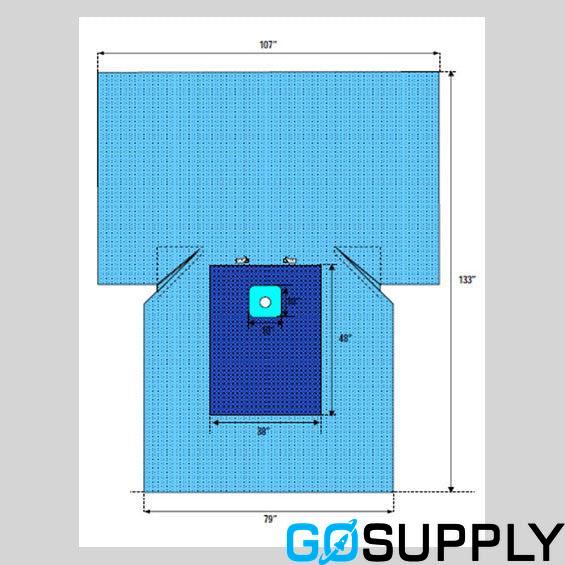 Lower Extremity T-Drape