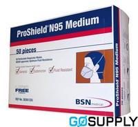 MASK SURGICAL PROSHIELD N95 - Size: Medium Color: Orange Fluid Resistance: Yes - Packet (50 Single)