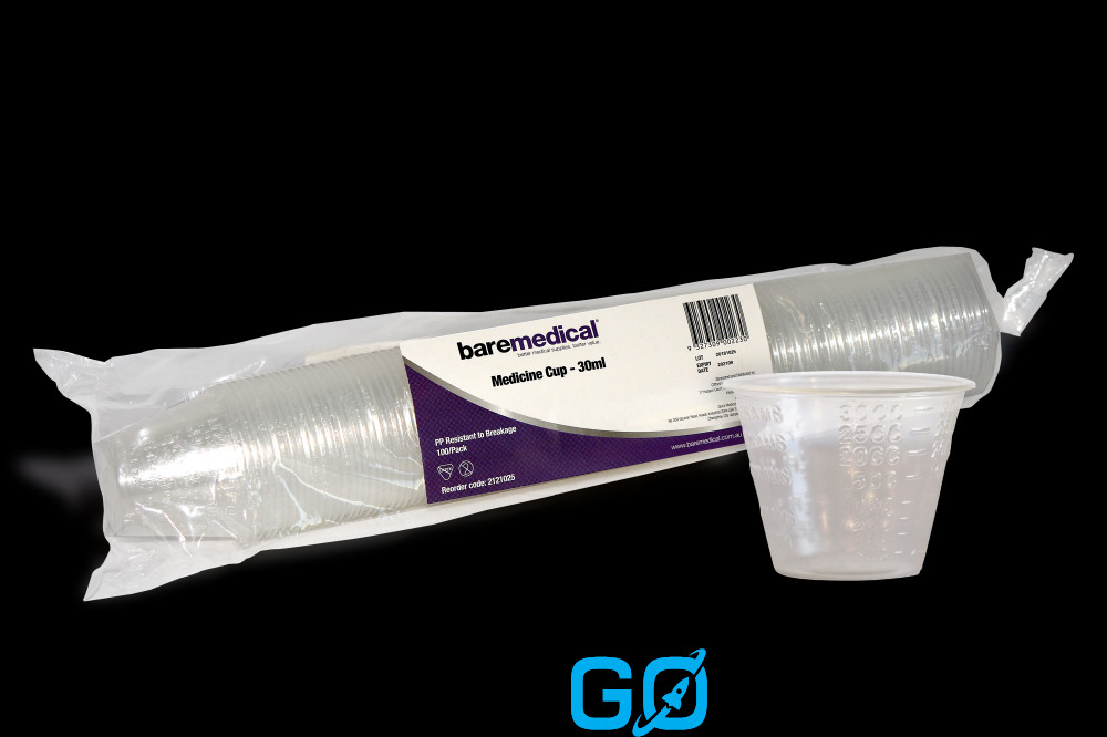 MEDICINE GRADUATED CUP - Volume: 30ml