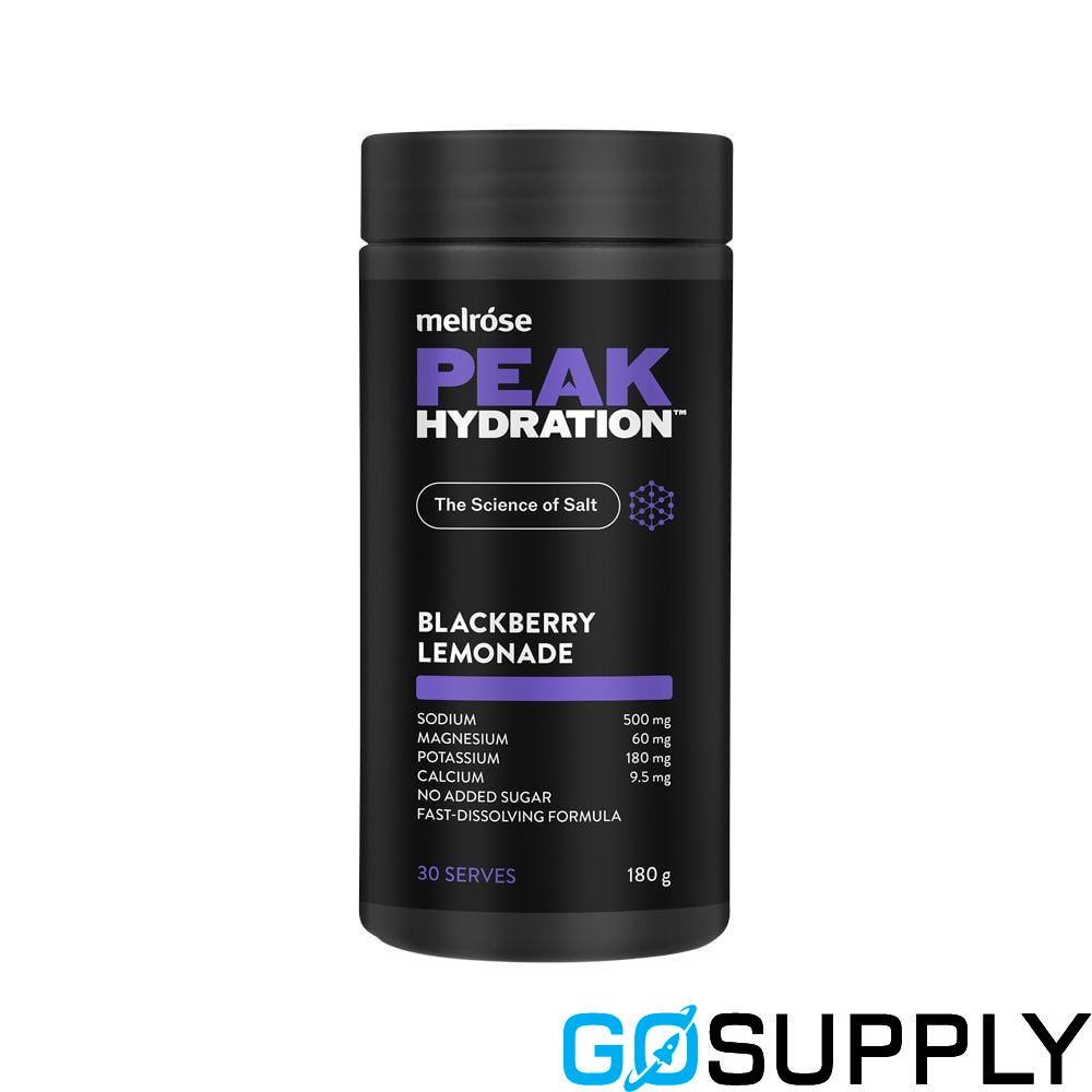 MELROSE PEAK HYDRATION - Weight: 180g Flavour: Blackberry Lemonade