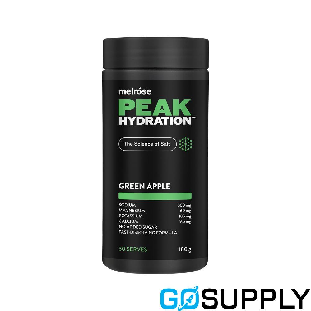 MELROSE PEAK HYDRATION - Weight: 180g Flavour: Green Apple