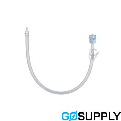 MIC-KEY* Bolus Extension Set - Connector: SECURE-LOK* Straight Clamp: Yes