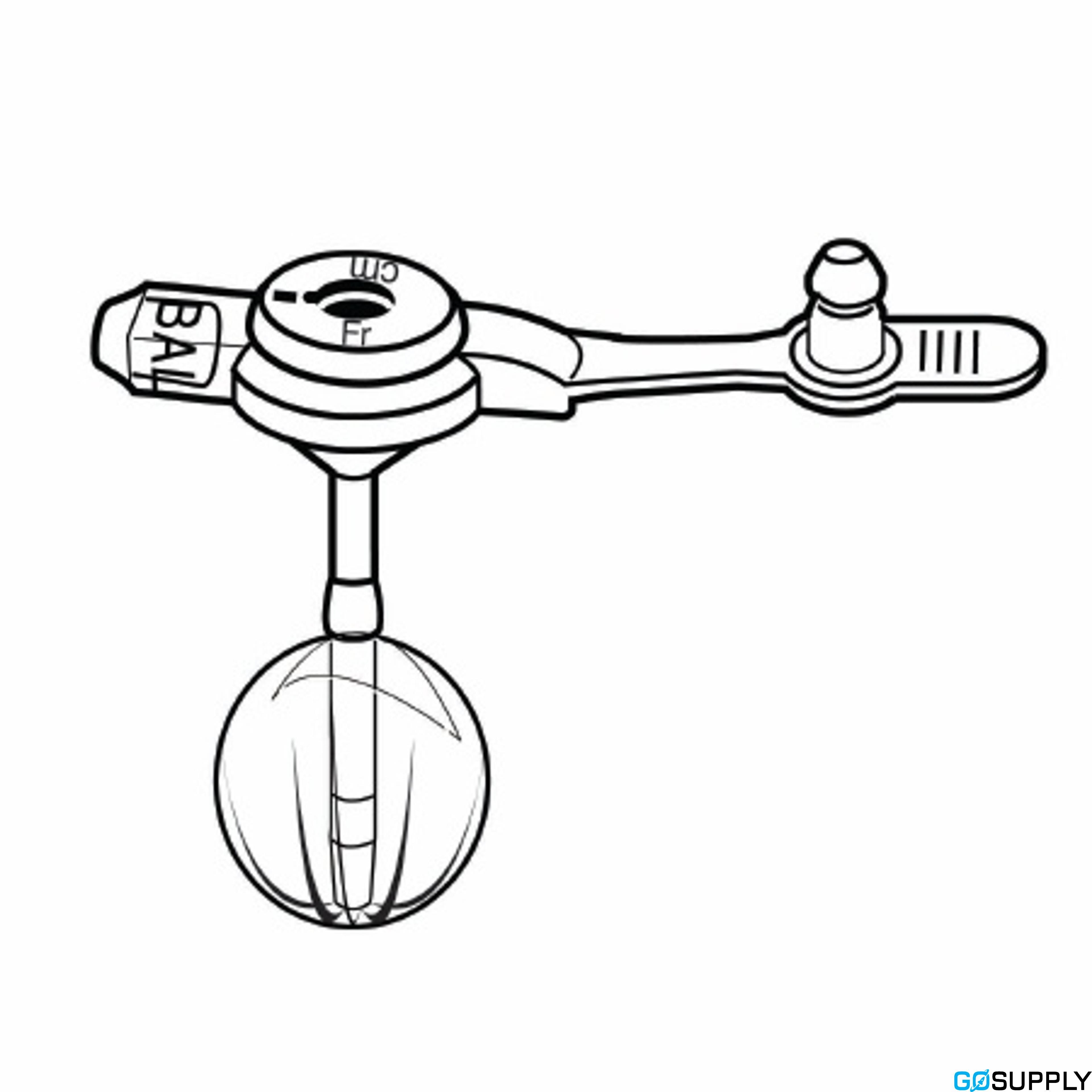 MIC-KEY Low-Profile Balloon Gastrostomy Button with ENFit Extension Sets (0.8cm · 16Fr)