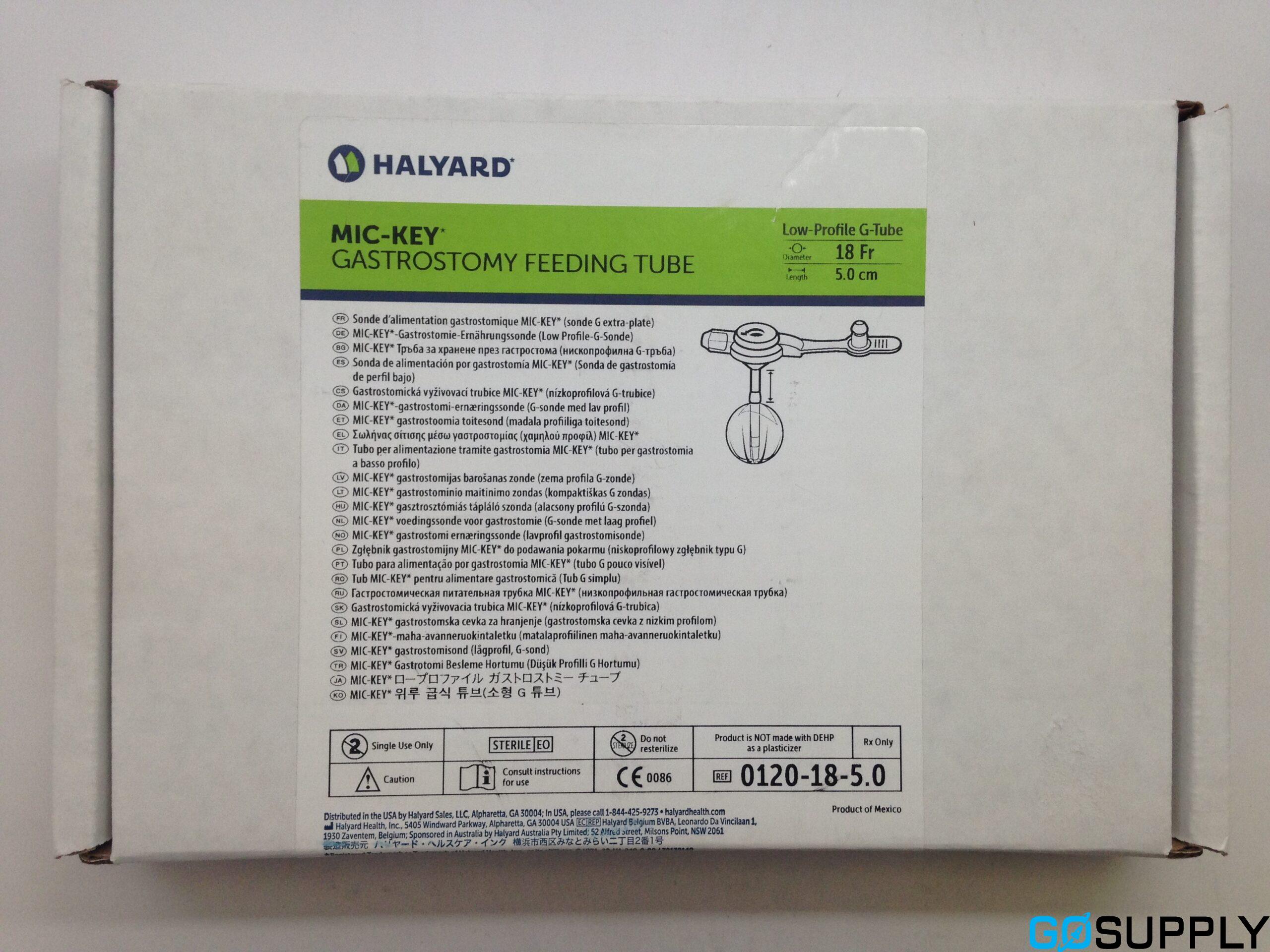 MIC-KEY Low-Profile GJ Feeding Tube (14Fr · 5.0cm · 45cm)