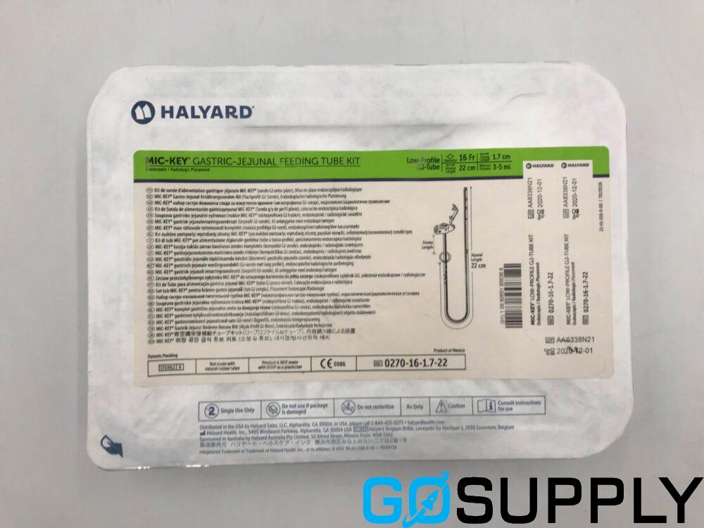 MIC-KEY Low-Profile GJ Feeding Tube (16Fr · 1.7cm · 22cm)