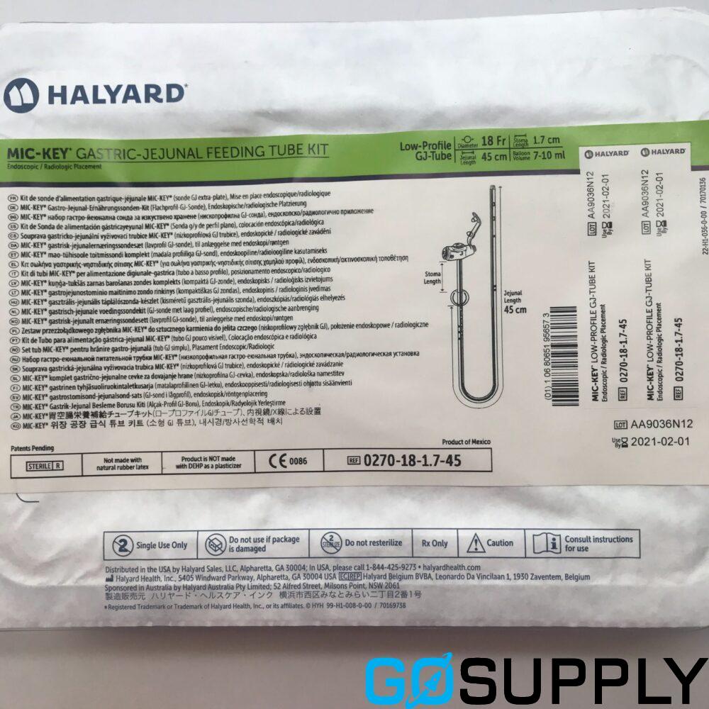 MIC-KEY Low-Profile GJ Feeding Tube (16Fr · 1.7cm · 45cm)