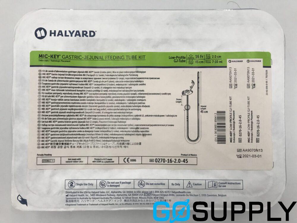 MIC-KEY Low-Profile GJ Feeding Tube (16Fr · 2.0cm · 45cm)