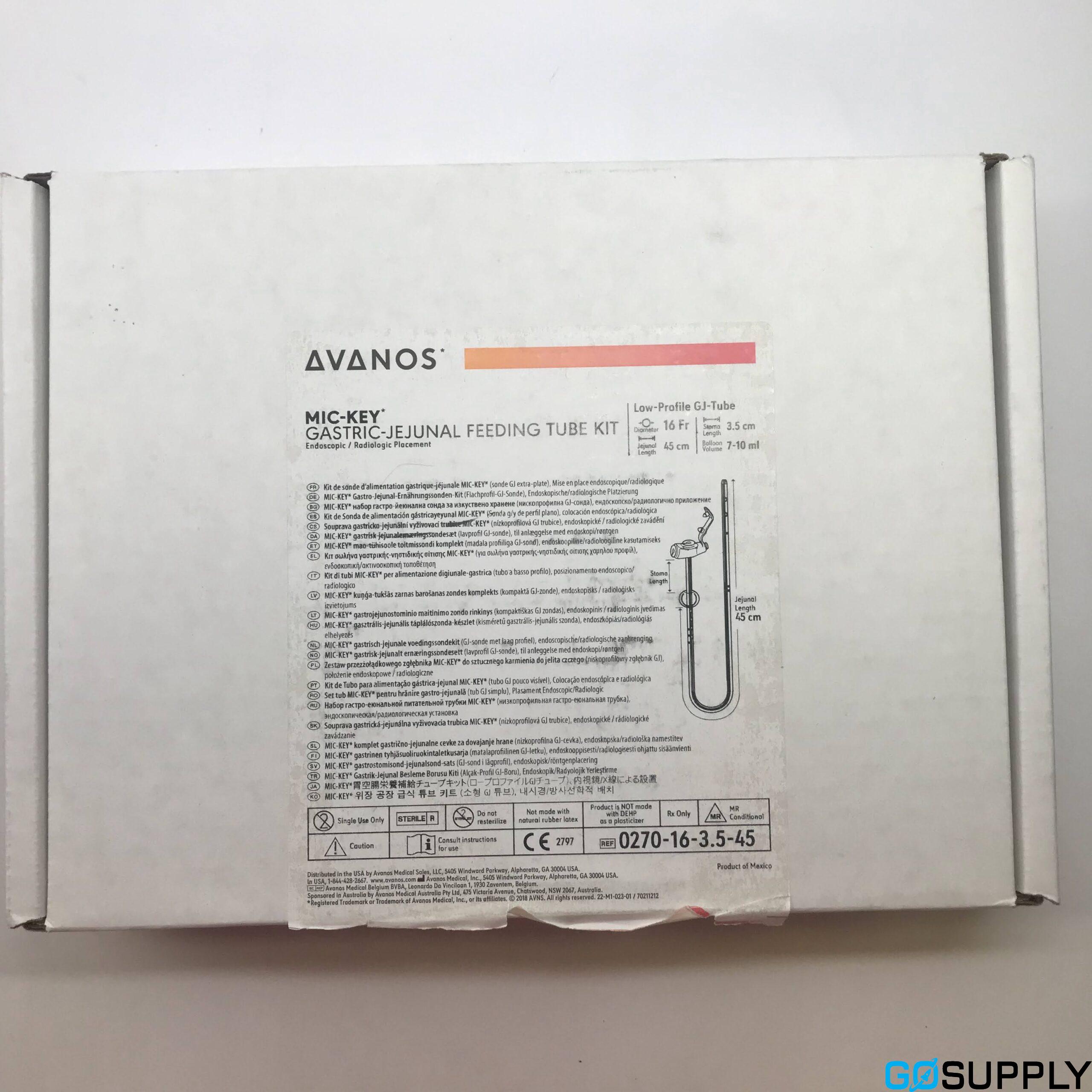 MIC-KEY Low-Profile GJ Feeding Tube (16Fr · 3.5cm · 45cm)