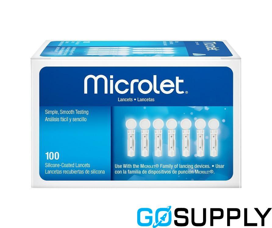 MICROLET LANCETS - Pack Size: 100