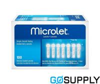 MICROLET LANCETS - Pack Size: 100 - Packet (100 Single)