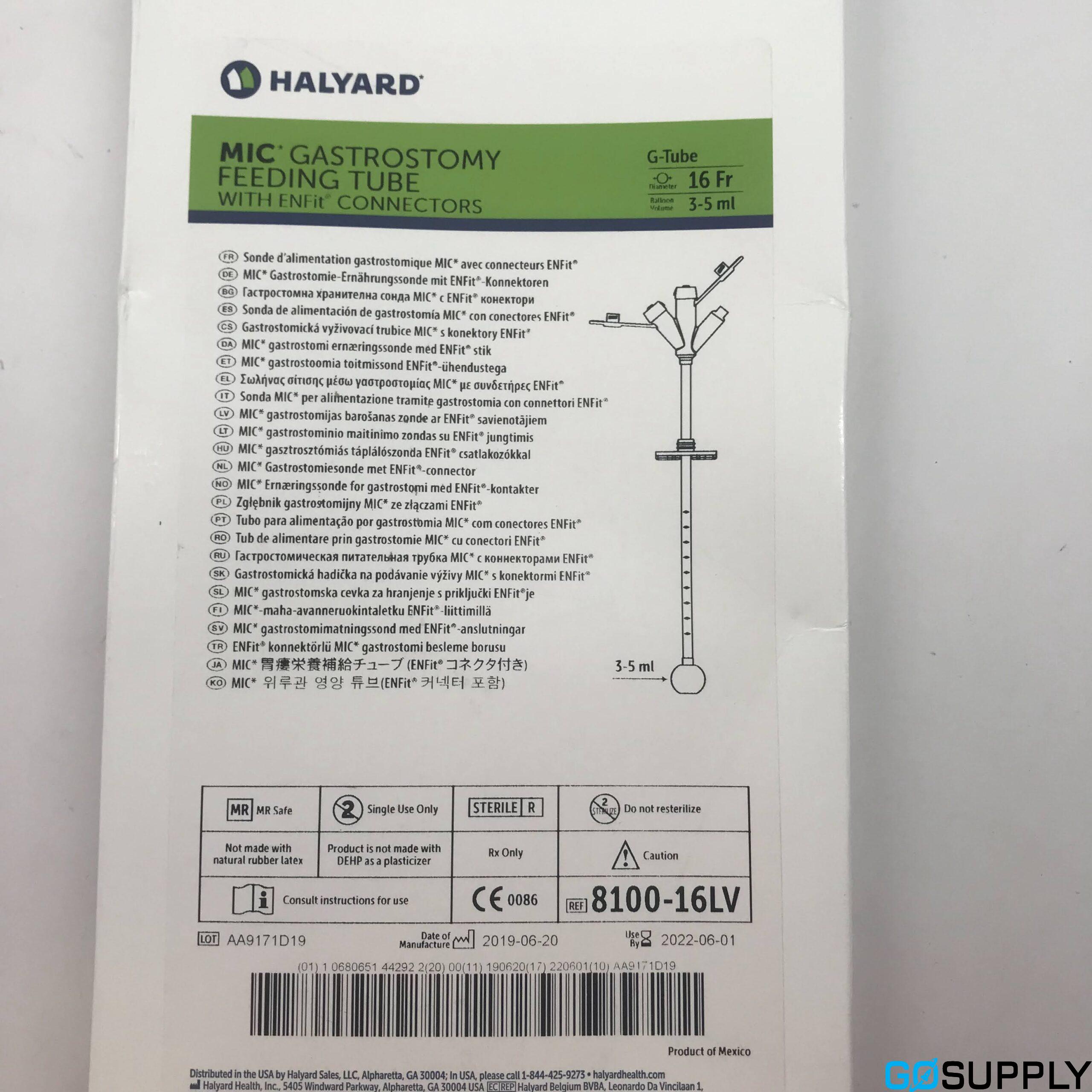 MIC ENFit Balloon Gastrostomy Tube (14Fr · 3-5ml)