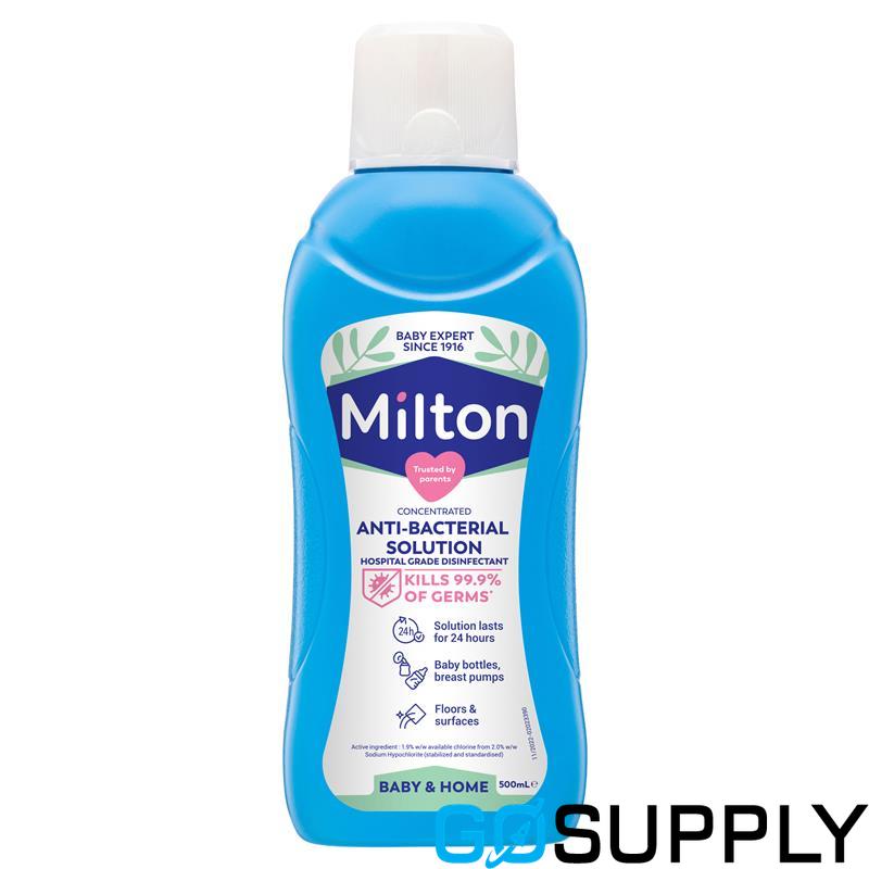 MILTON SOLUTION - Strength : 2% Volume: 500ml 