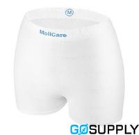 MOLICARE PREM FIXPANTS - Size: MEDIUM Type: LONG Color: BLUE Waist/Hip: 60-100CM