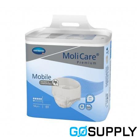 MOLICARE PREM MOB - Absorbency: 6D Size: LGE Pack Size: C4