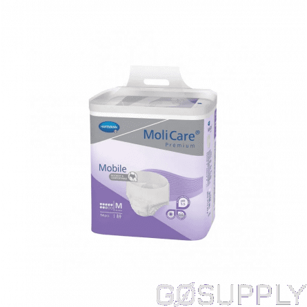 MOLICARE PREM MOB - Absorbency: 6D Size: LGE Pack Size: C4