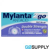 MYLANTA 2GO - Strength: Double Strength Packaging: Blister Pack - Packet (48 Single)