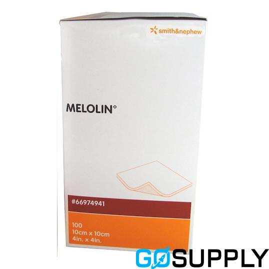 Melolin Low Adherent Dressings - 10cm x 10cm - 100 Pack