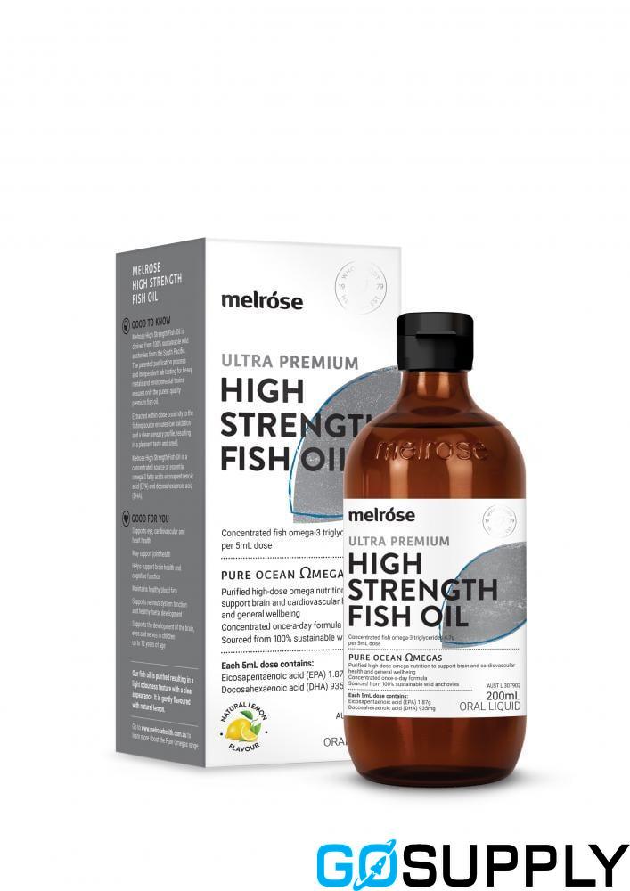 Melrose Fish Oil - Volume: 200ml