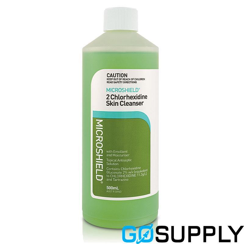 Microshield 2% Chlorhexidine - Concentration: 2% Volume: 500mL Volume: 500mL