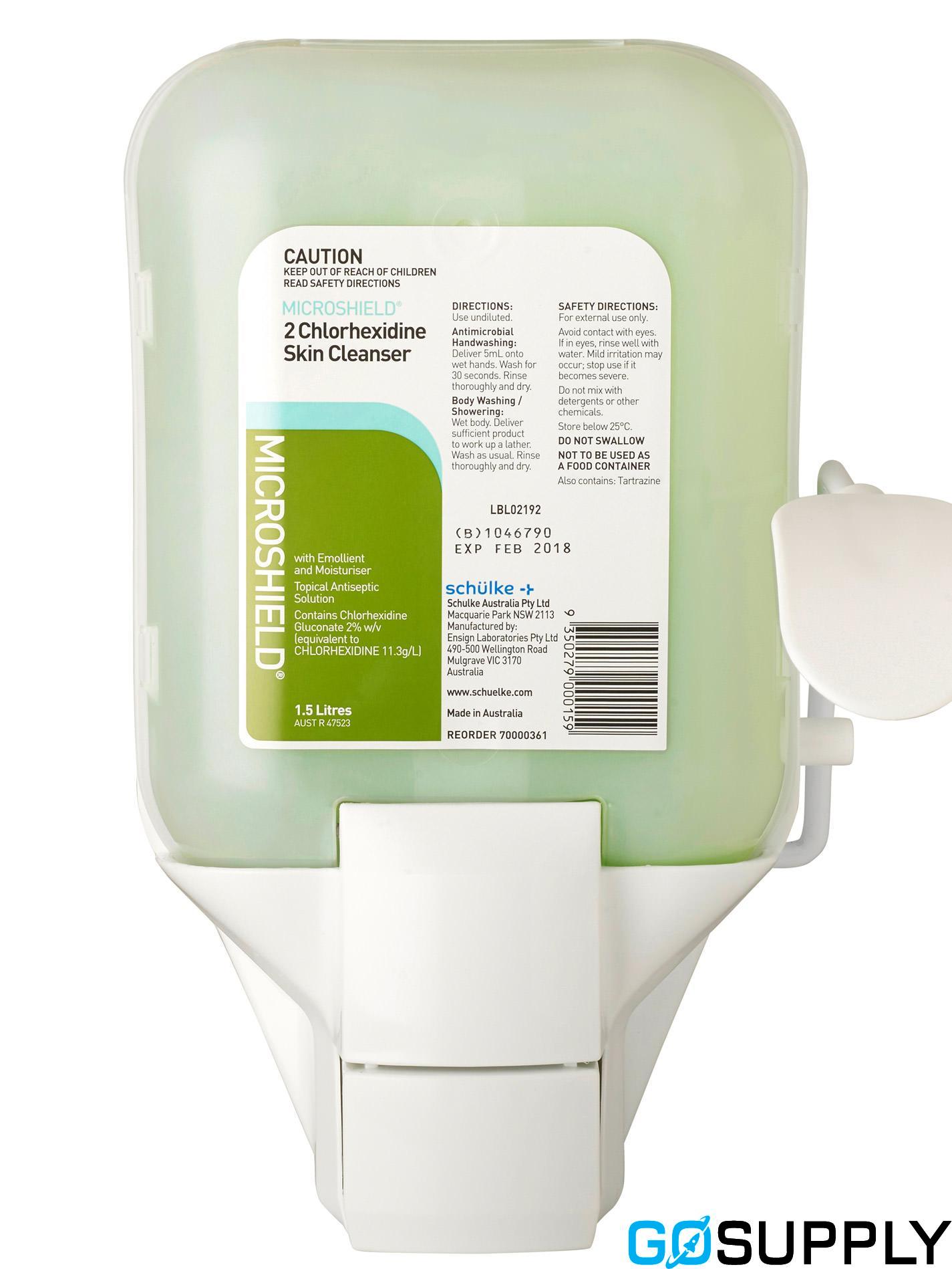 Microshield 2 Skin Cleanser 1.5L