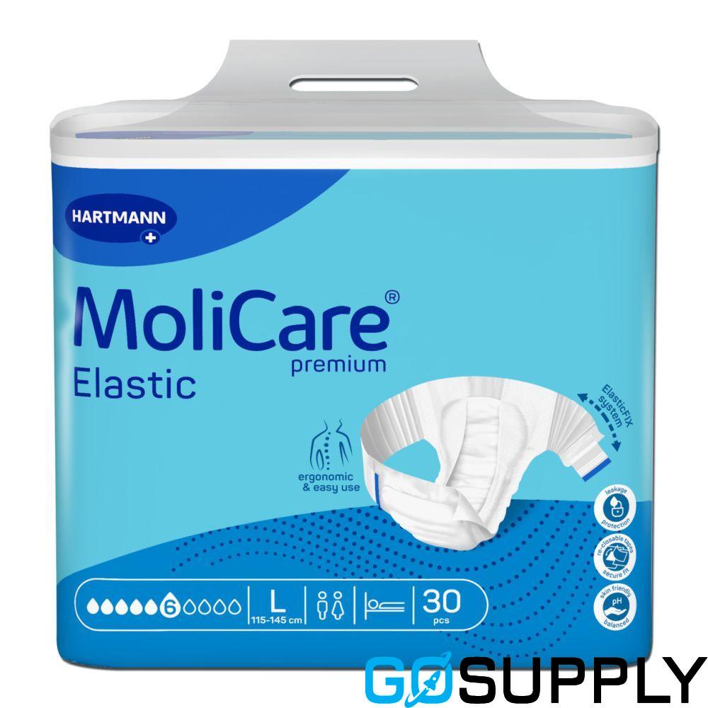 MoliCare Premium Elastic Adult Incontinence Pads (L · 6 Drop)