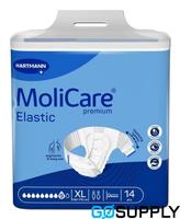 MoliCare Premium Elastic Adult Incontinence Pads (XL · 9 Drop) - Carton