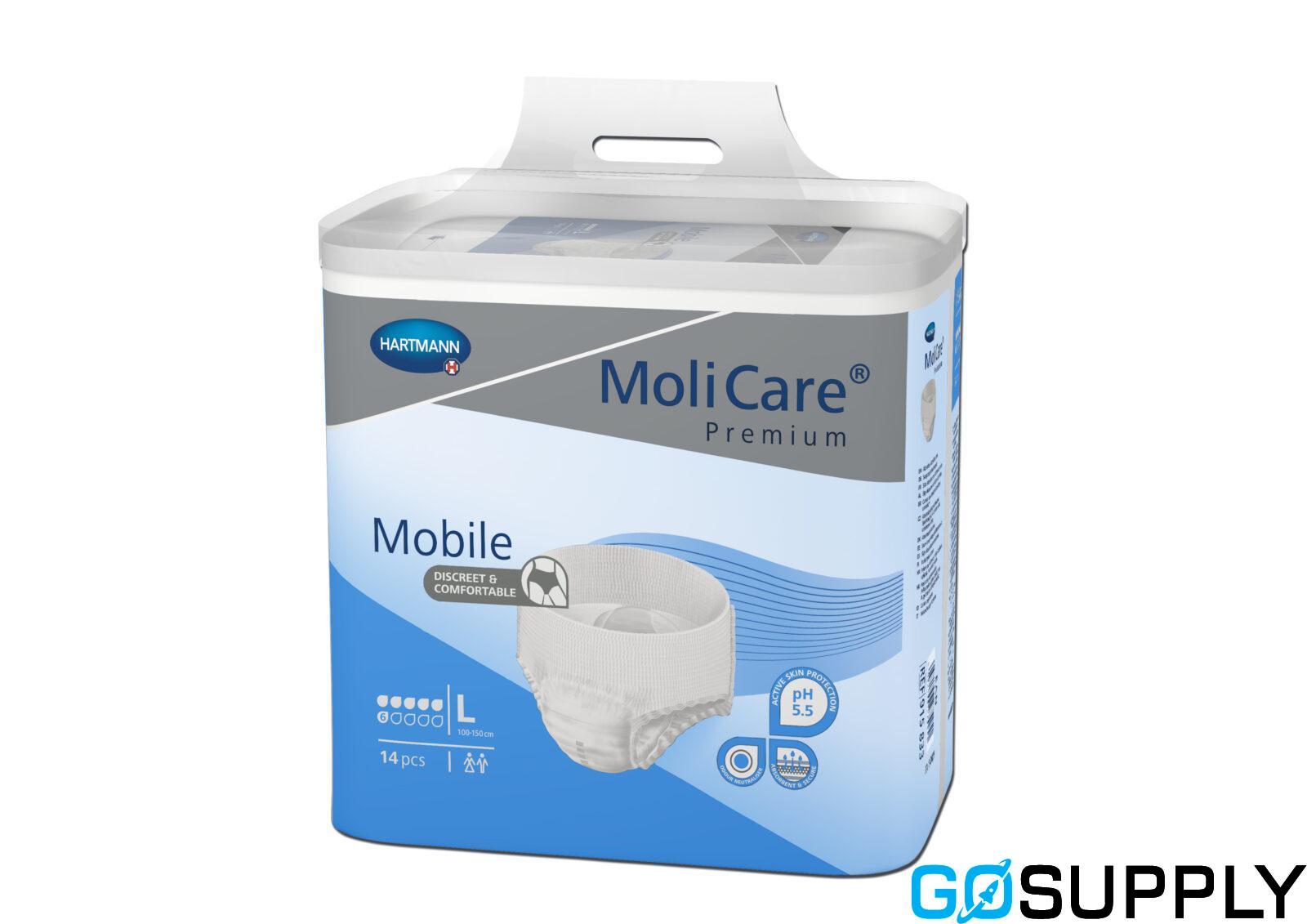 Molicare Mobile - Absorbency: 6D Size: Medium