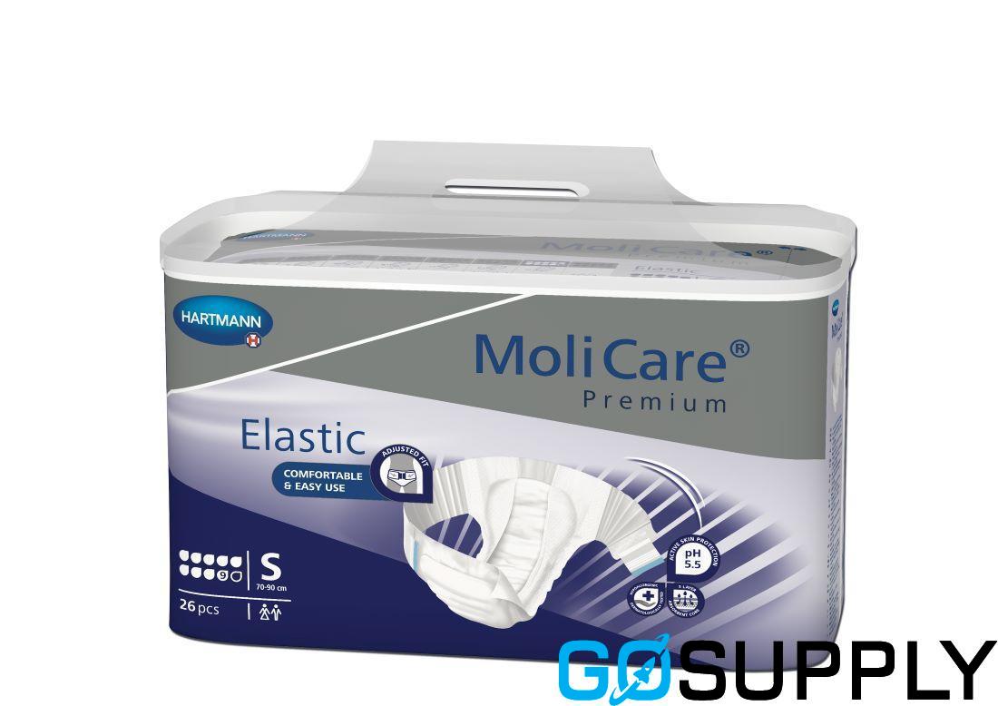 Molicare Premium Elastic - Absorbency: 9D Size: Small Packaging: 26x3 - 1 Carton