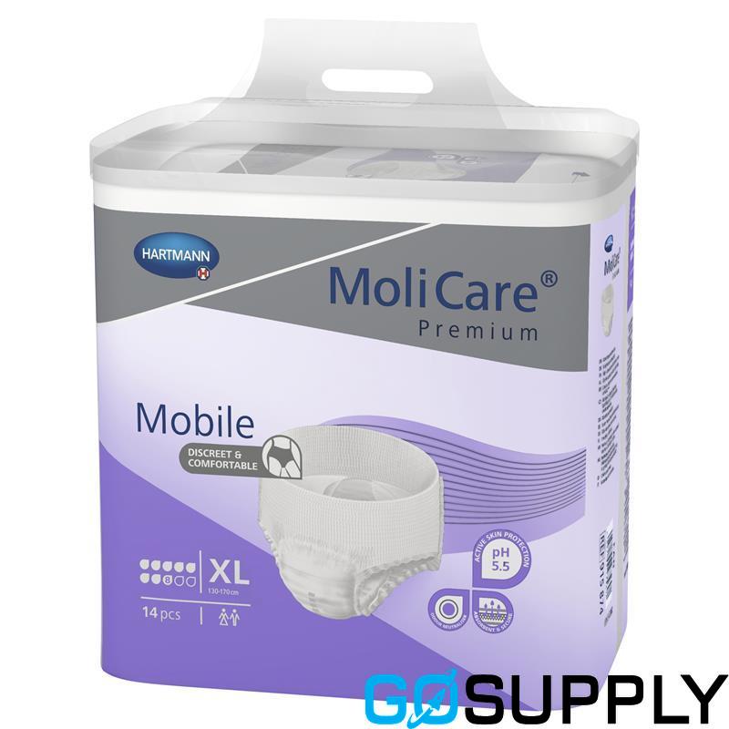 Molicare - Premium Mobile 8D - Size: X-Large Pack: x14