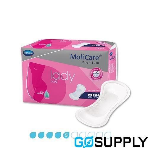 Molicare Premium Lady Pads 5 Drops 430x162mm Female 1029ml