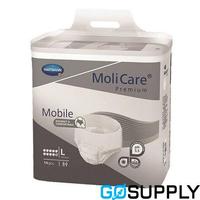 Molicare Premium Mobile - Absorbency: 8D Size: Large Pack Size: 14x4 - Carton (4 Packet x 14 Single)