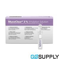 MucoClear Hypertonic Saline 3% 4Ml - Pack (60 Single)