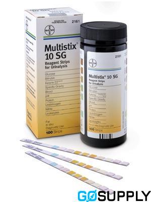 Multistix 10 SG Reagent Strips - 100 Pack