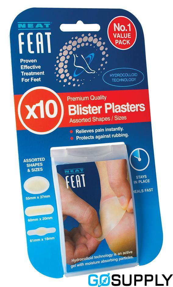 NEAT FEAT BLISTER PLASTER - Pack Size: 10